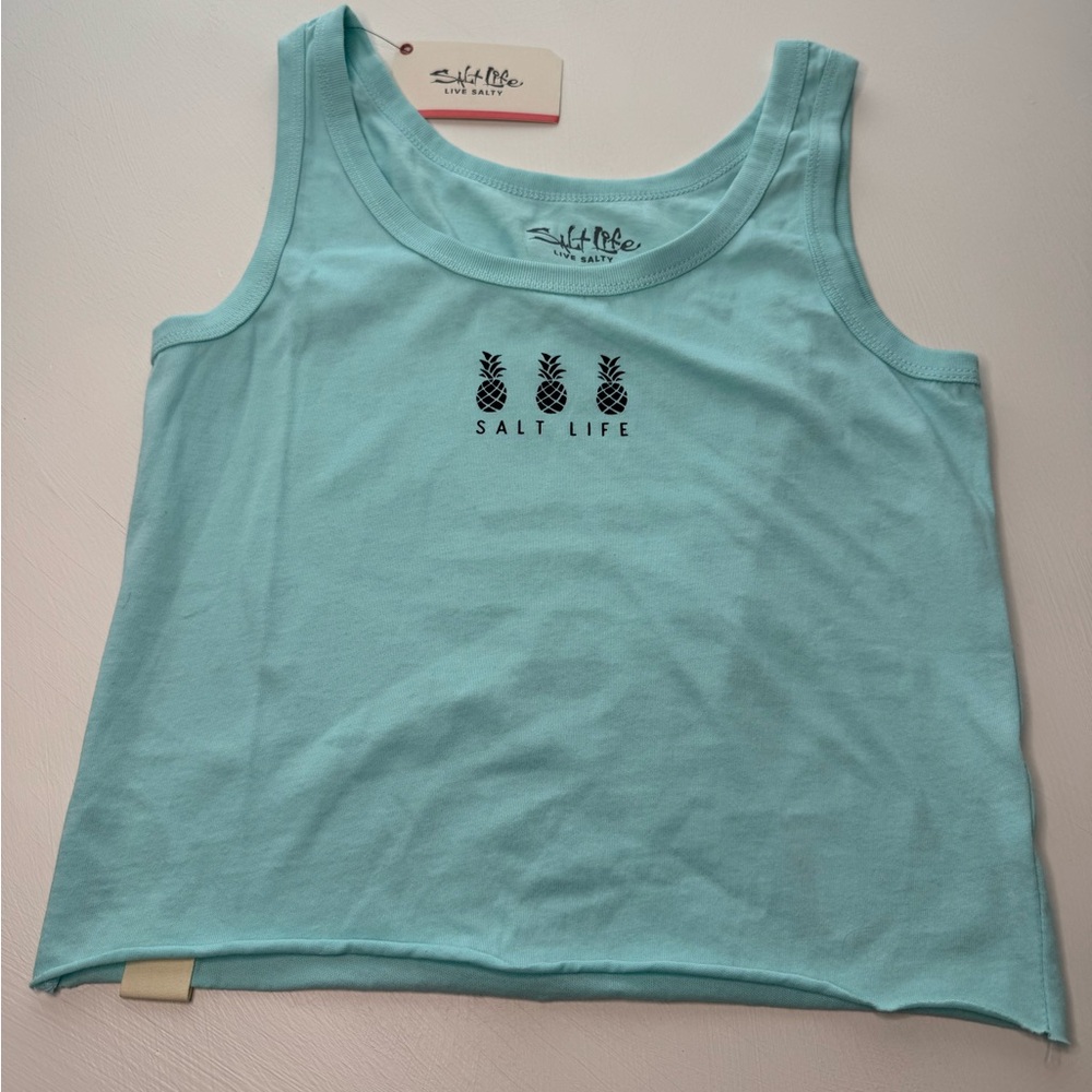 Salt Life Teal Cotton Tee